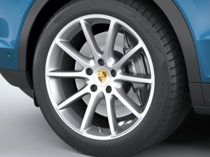 Porsche Cayenne 2024 3D Model