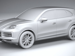 Porsche Cayenne 2024 3D Model