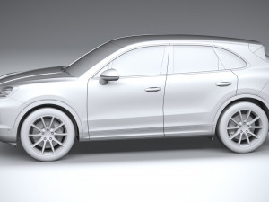 Porsche Cayenne 2024 3D Model