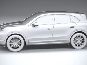 Porsche Cayenne 2024 3D Model
