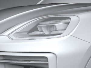 Porsche Cayenne 2024 3D Model