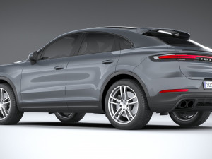 Porsche Cayenne Coupe 2024 Modelo 3D