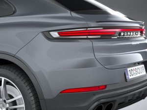 Porsche Cayenne Coupe 2024 Modelo 3D