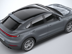 Porsche Cayenne Coupe 2024 Modelo 3D