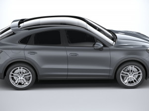 Porsche Cayenne Coupe 2024 Modelo 3D