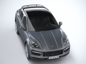 Porsche Cayenne Coupe 2024 Modelo 3D