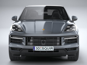 Porsche Cayenne Coupe 2024 Modelo 3D