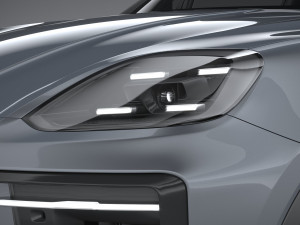 Porsche Cayenne Coupe 2024 Modelo 3D