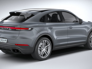 Porsche Cayenne Coupe 2024 Modelo 3D