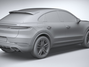 Porsche Cayenne Coupe 2024 Modelo 3D