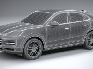 Porsche Cayenne Coupe 2024 Modelo 3D