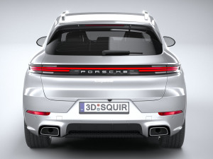 Porsche Cayenne E-Hybrid 2024 3D Model