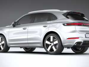 Porsche Cayenne E-Hybrid 2024 3D Model