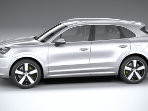 Porsche Cayenne E-Hybrid 2024 3D Model
