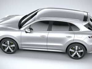 Porsche Cayenne E-Hybrid 2024 3D Model
