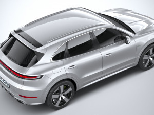 Porsche Cayenne E-Hybrid 2024 3D Model