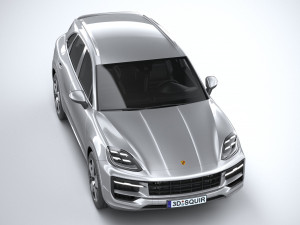 Porsche Cayenne E-Hybrid 2024 3D Model