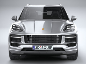Porsche Cayenne E-Hybrid 2024 3D Model