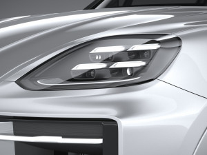 Porsche Cayenne E-Hybrid 2024 3D Model