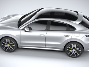 Porsche Cayenne E-Hybrid Coupe 2024 Modelo 3D
