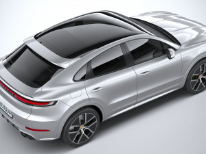 Porsche Cayenne E-Hybrid Coupe 2024 Modelo 3D