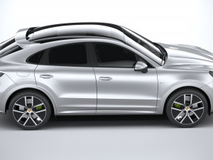 Porsche Cayenne E-Hybrid Coupe 2024 Modelo 3D