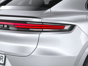 Porsche Cayenne E-Hybrid Coupe 2024 Modelo 3D