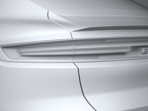 Porsche Cayenne E-Hybrid Coupe 2024 Modelo 3D