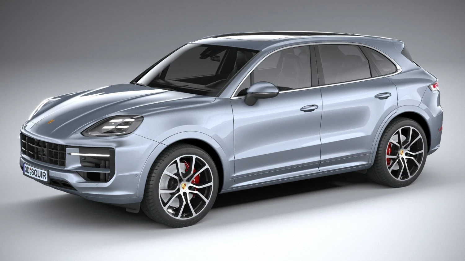 Porsche Cayenne S 2024 3D Model .c4d .max .obj .3ds .fbx .stl .blend