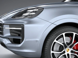 Porsche Cayenne S 2024 3D Model