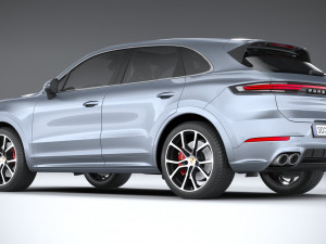 Porsche Cayenne S 2024 3D Модель