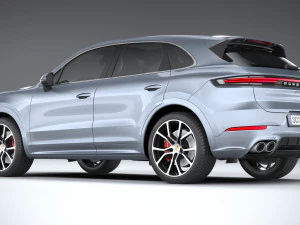 Porsche Cayenne S 2024 3D Model