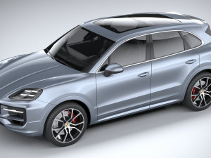 Porsche Cayenne S 2024 3D Модель