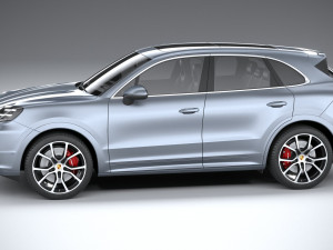 Porsche Cayenne S 2024 3D Модель