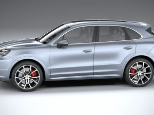 Porsche Cayenne S 2024 3D Model