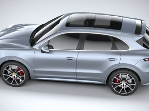 Porsche Cayenne S 2024 3D Модель