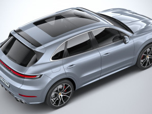 Porsche Cayenne S 2024 3D Модель