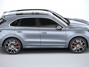 Porsche Cayenne S 2024 3D Модель