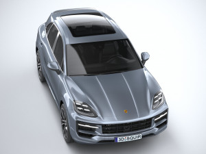 Porsche Cayenne S 2024 3D Модель