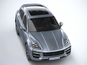 Porsche Cayenne S 2024 3D Model
