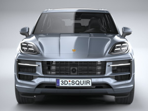 Porsche Cayenne S 2024 3D Модель