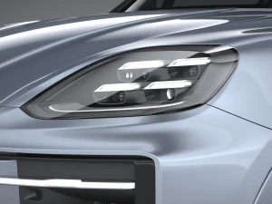 Porsche Cayenne S 2024 3D Model