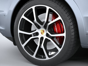 Porsche Cayenne S 2024 3D Модель