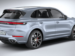 Porsche Cayenne S 2024 3D Модель