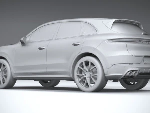 Porsche Cayenne S 2024 3D Model