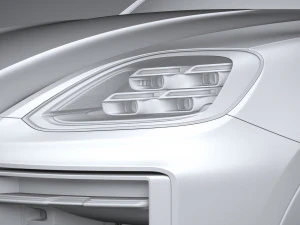 Porsche Cayenne S 2024 3D Model