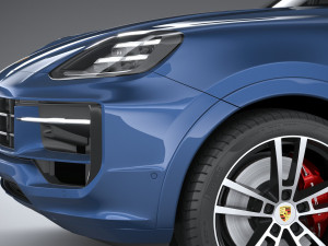 Porsche Cayenne S Coupe 2024 3Dモデル
