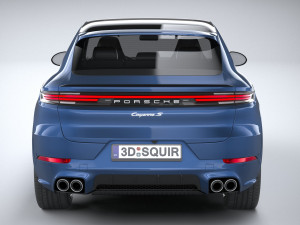 Porsche Cayenne S Coupe 2024 3Dモデル