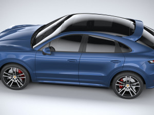 Porsche Cayenne S Coupe 2024 3Dモデル
