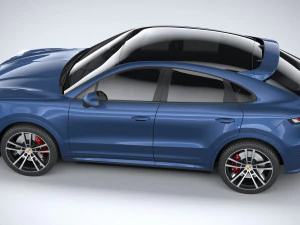 Porsche Cayenne S Coupe 2024 3D Model
